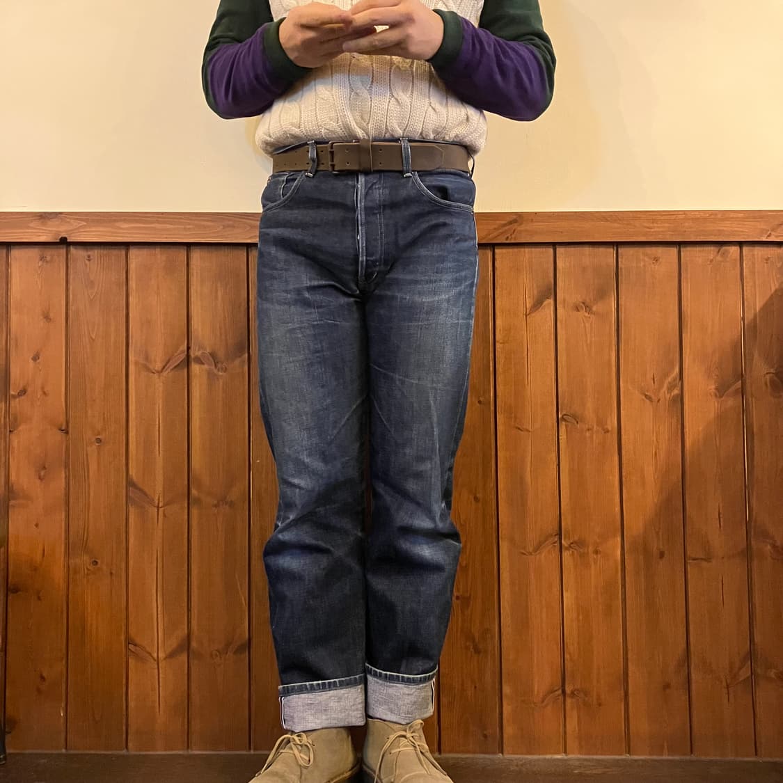 리바이스 재팬 LVC 503BXX 셀비지 데님33/36 상품이미지8