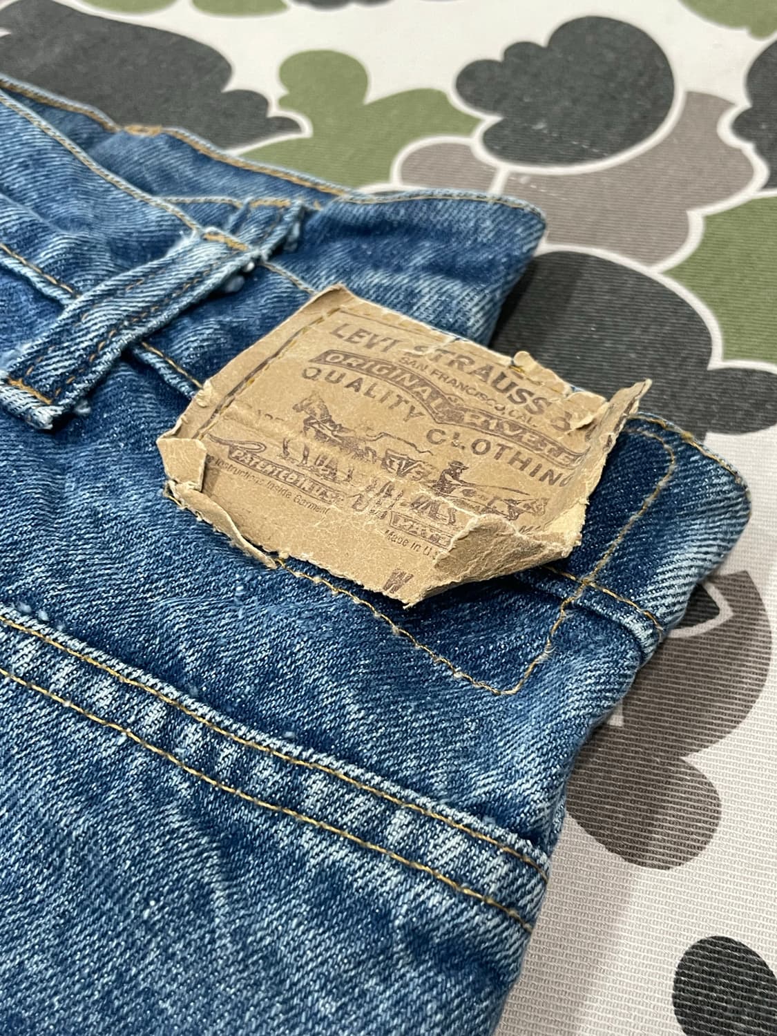 80년대 리바이스 오렌지탭 517 made in USA 상품이미지9