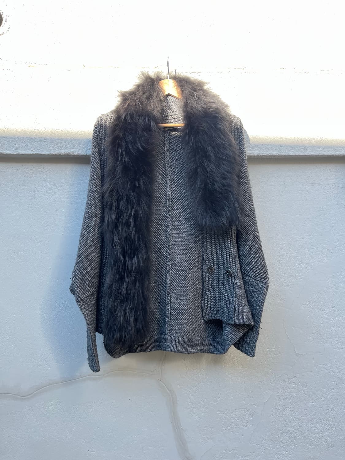 퍼 탈부착 가디건 상품이미지1