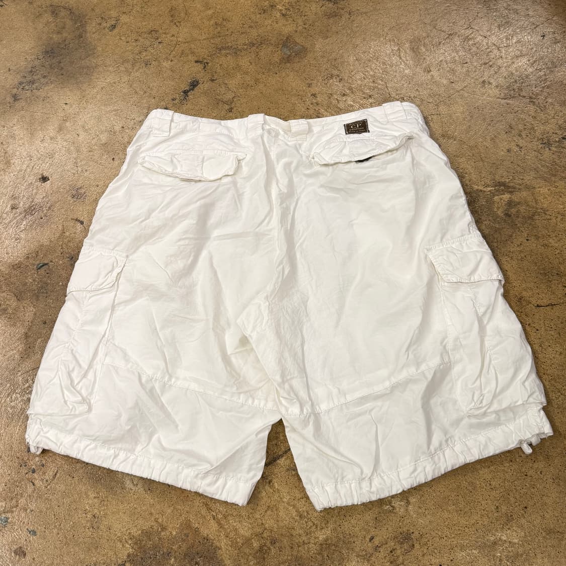 [정품/84] C.P.컴퍼니 화이트 면 카고 반바지 b8 상품이미지3