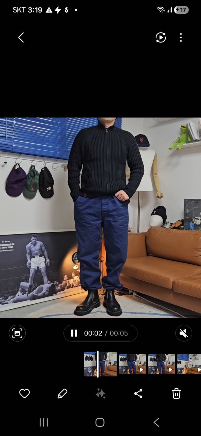 오리지널 프렌치 바지 조거 팬츠 58 N1051 상품이미지1