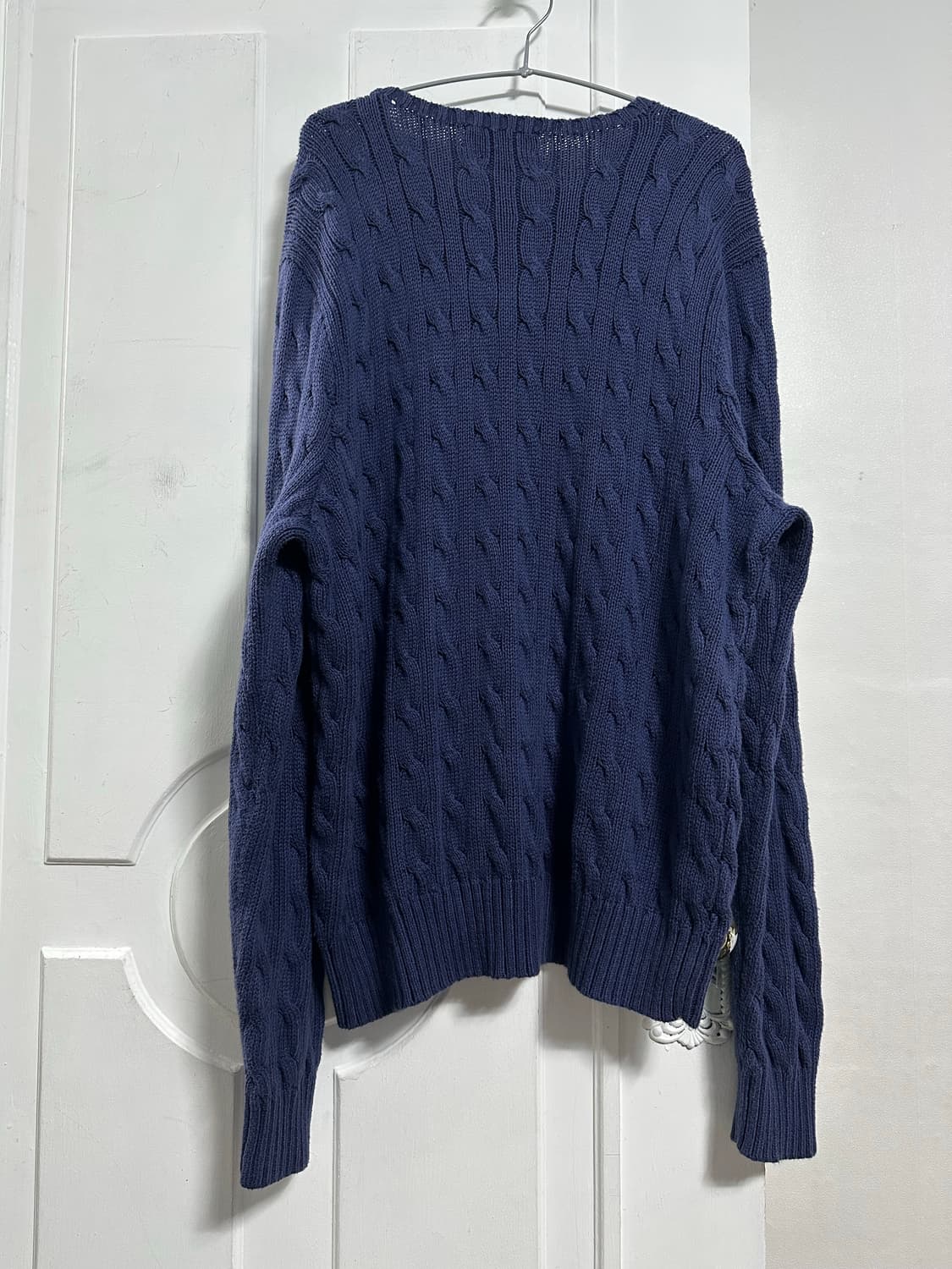 폴로 랄프로렌 피마코튼 꽈배기 니트 상품이미지2