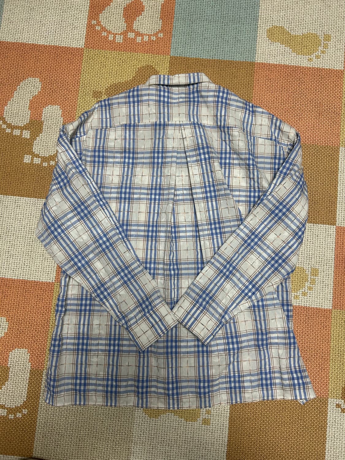 (1)밈더워드로브 빈티지 워시드 체크 셔츠 상품이미지2