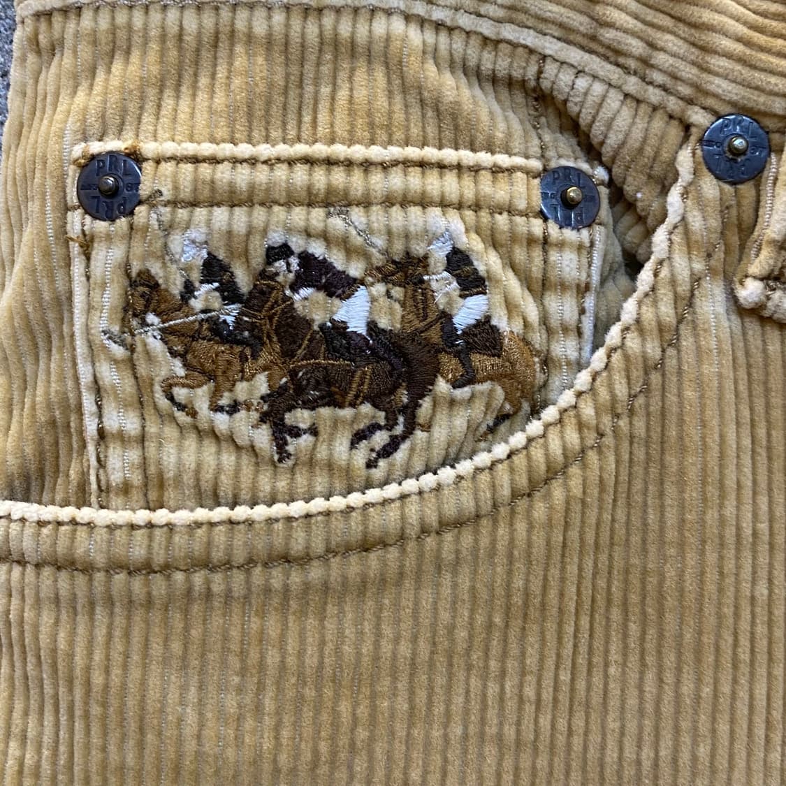 90s 미국 빈티지 폴로랄프로렌 코듀로이 팬츠 골덴바지 상품이미지2