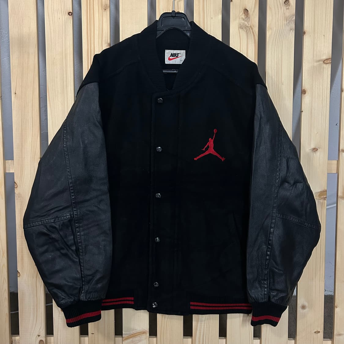 (L) 90s 나이키 조던 울 바시티 자켓  상품이미지3