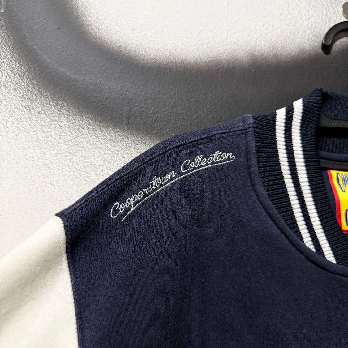 쿠퍼스타운 컬렉션 뉴욕 양키스 패치 코튼 바시티 자켓 상품이미지4