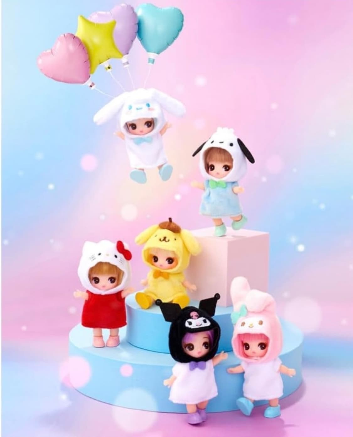 산리오 미카 콜라보 포차코 시나모롤 쿠로미 상품이미지1