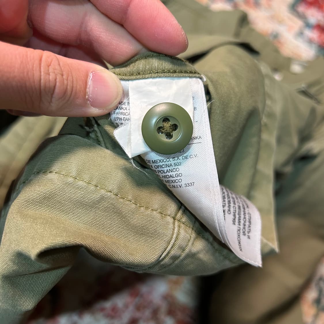 [L] 리바이스 플라워 자수 퍼티그 셔츠 상품이미지7