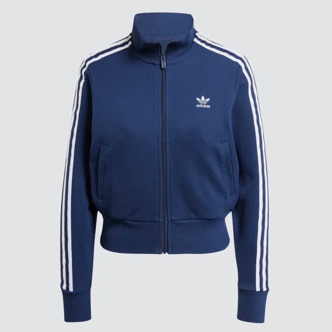 새상품 아디다스 파이어버드 니트 탑 네이비 L JD4605 상품이미지2