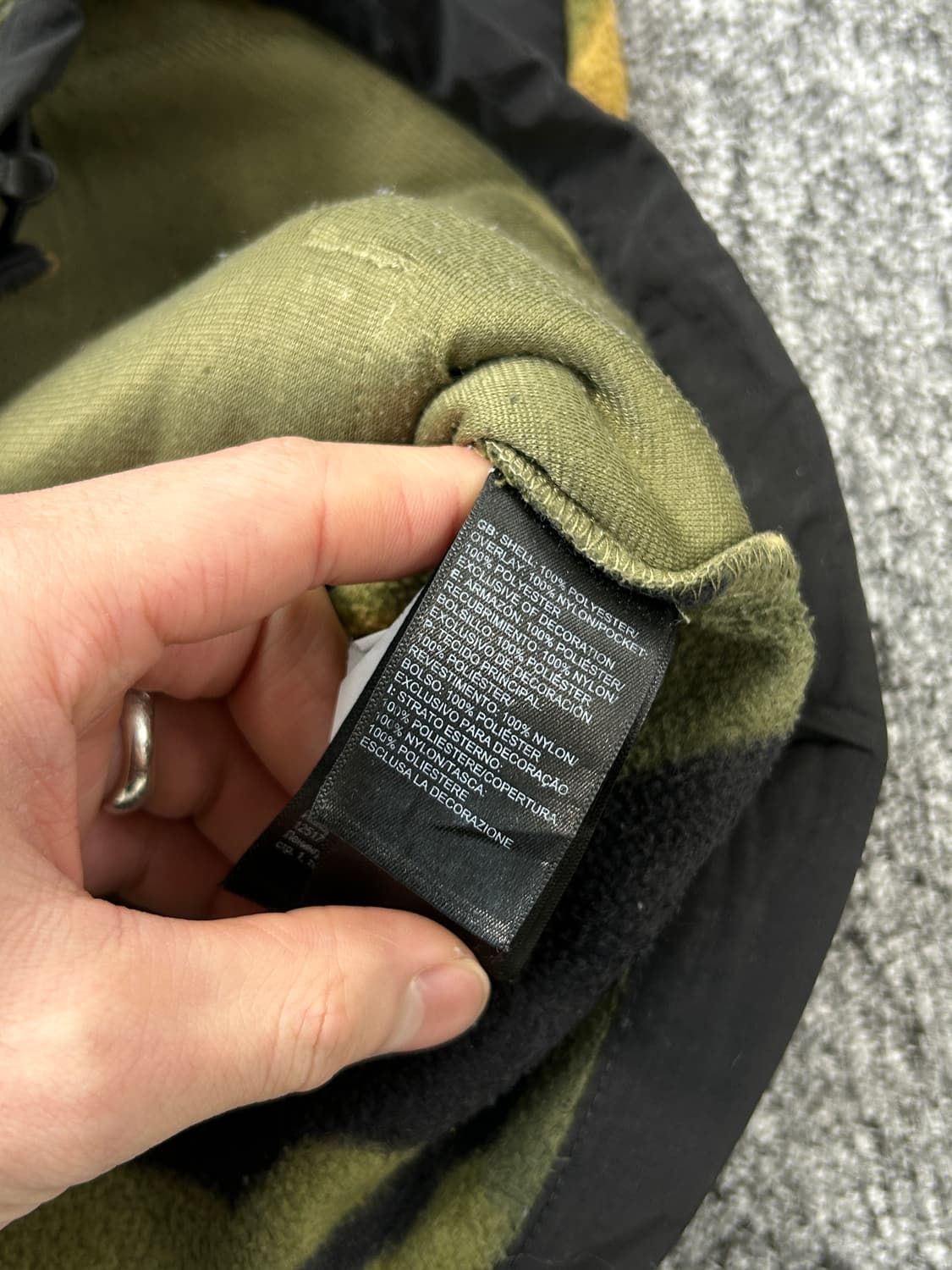 노스페이스 카모 플리스 집업  상품이미지8