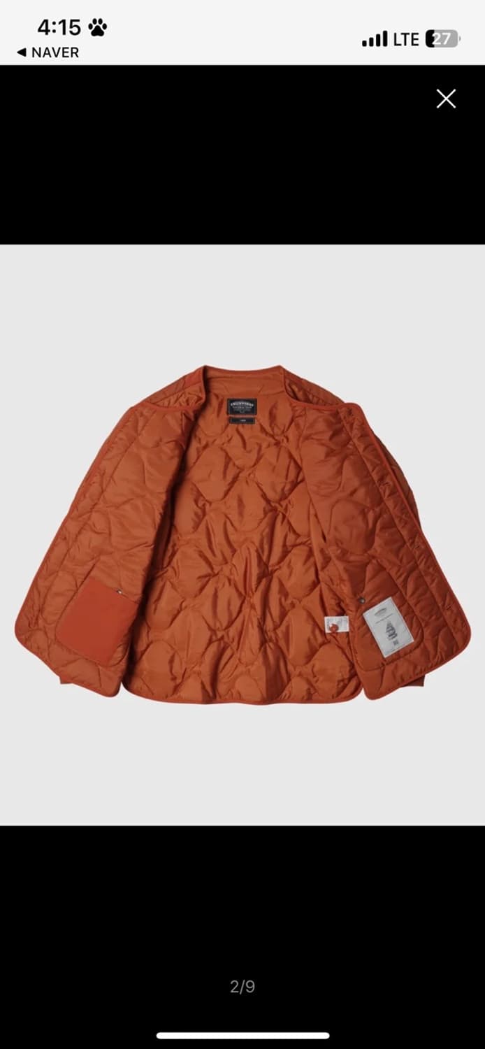 M1965 FIELD LINER JACKET 005 _ ORANGE 상품이미지2