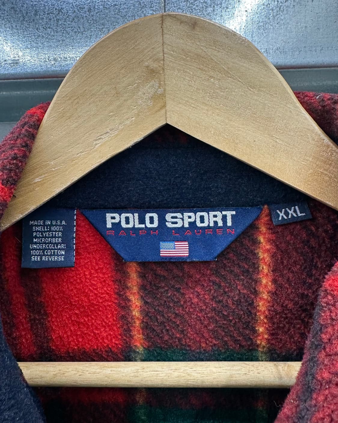 (2XL)90'S POLO SPORT USA 후리스자켓-M1330 상품이미지3