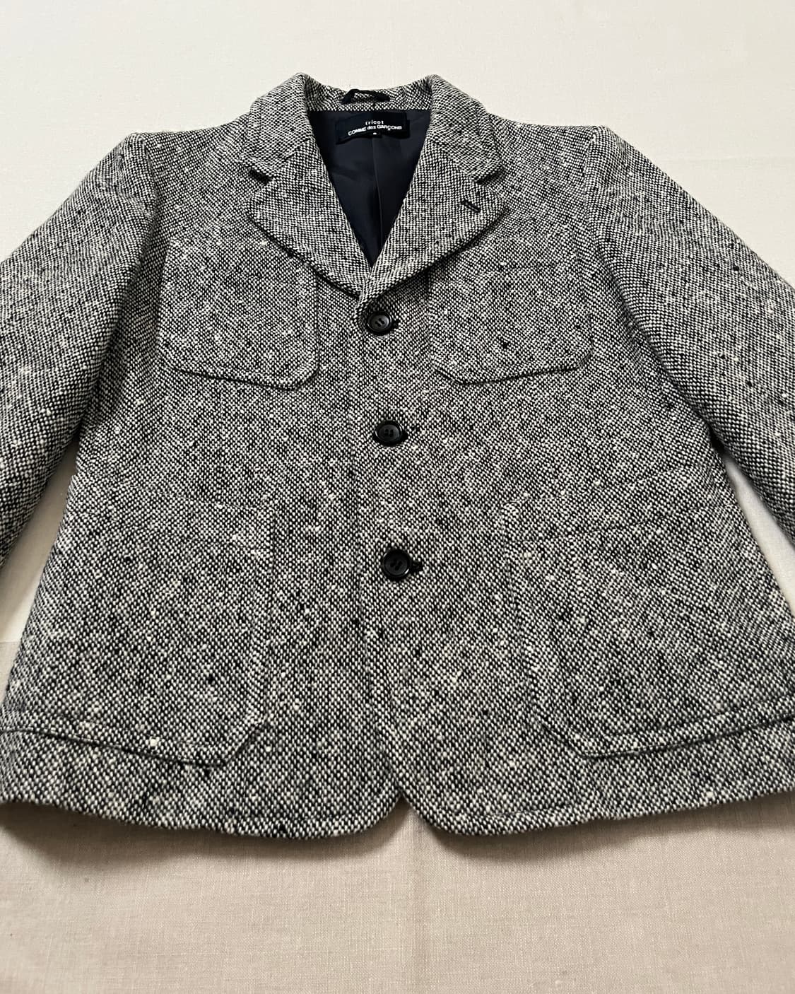 꼼데가르송 트위드 블레이져 comme des garcons 테일러드자켓 상품이미지4