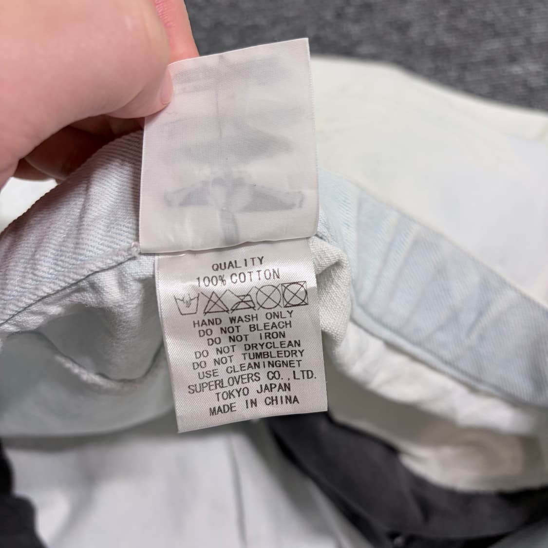 슈퍼러버스 러버스 록 데님 팬츠 상품이미지5