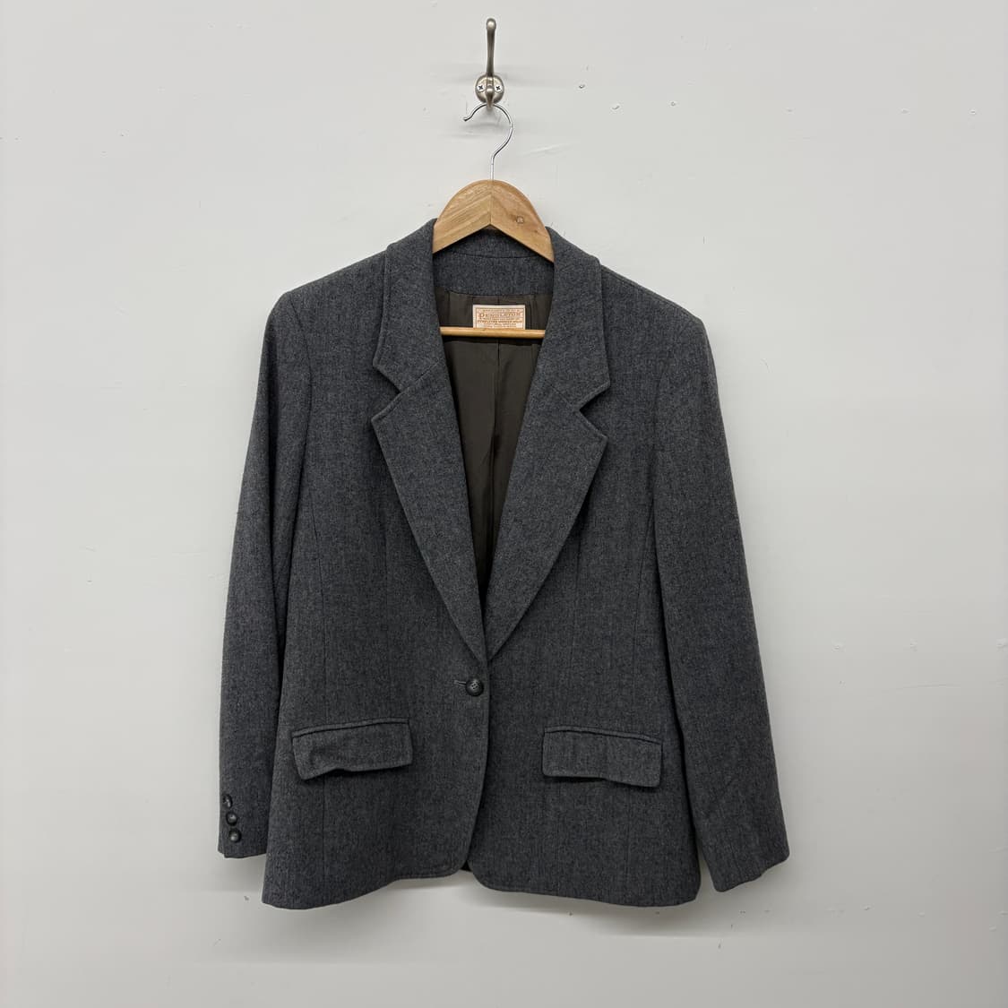 펜들턴 울 블레이저 그레이 여/M 상품이미지1