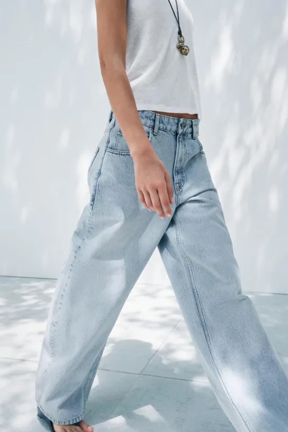 zara 자라 zw컬렉션 테이퍼드 벌룬진 상품이미지3