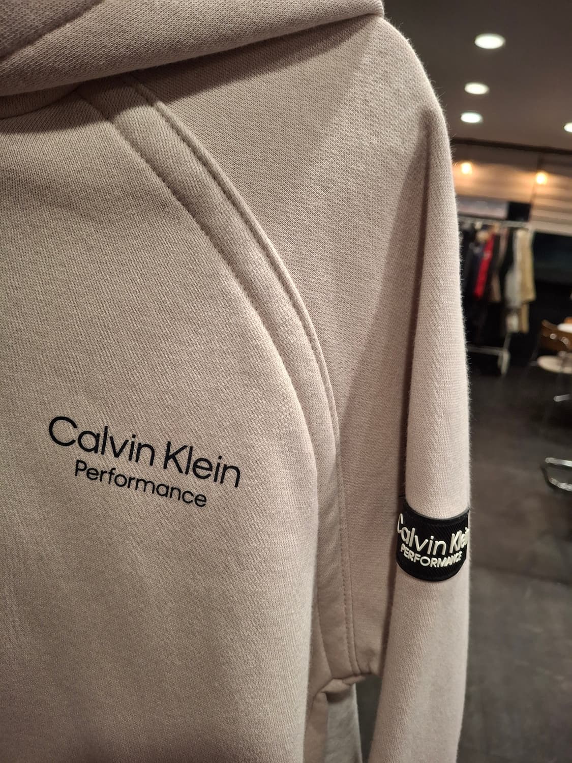 (마지막특가) 캘빈클라인 후드티 s 베이지 상품이미지3
