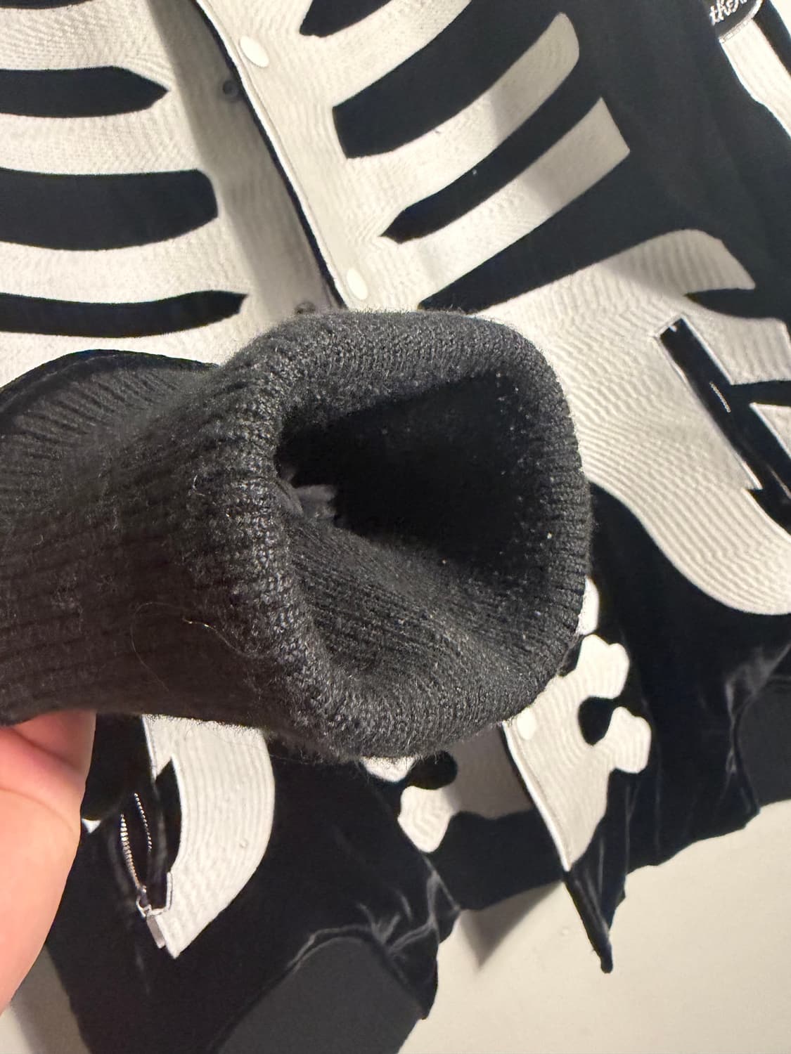 마스터마인드 월드 X 벤슨 벨벳 봄버 XL 상품이미지8