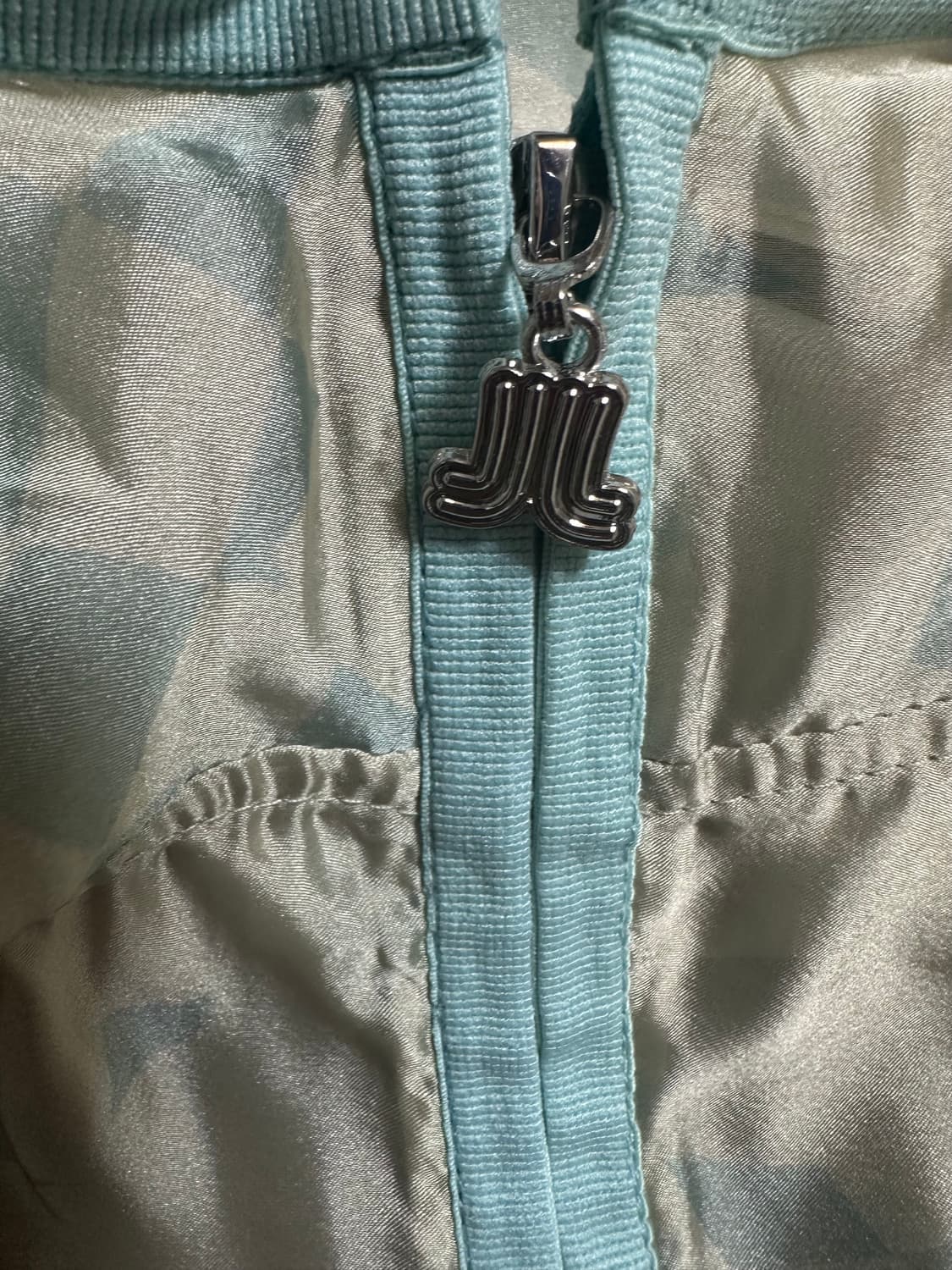 랑방 패턴 오간자후드 바람막이  상품이미지8