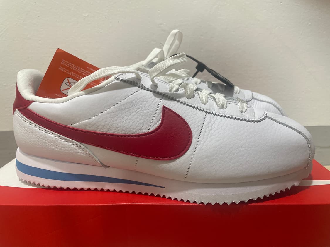 나이키 코르테즈 바시티 레드 화이트 & 블루 275 상품이미지3