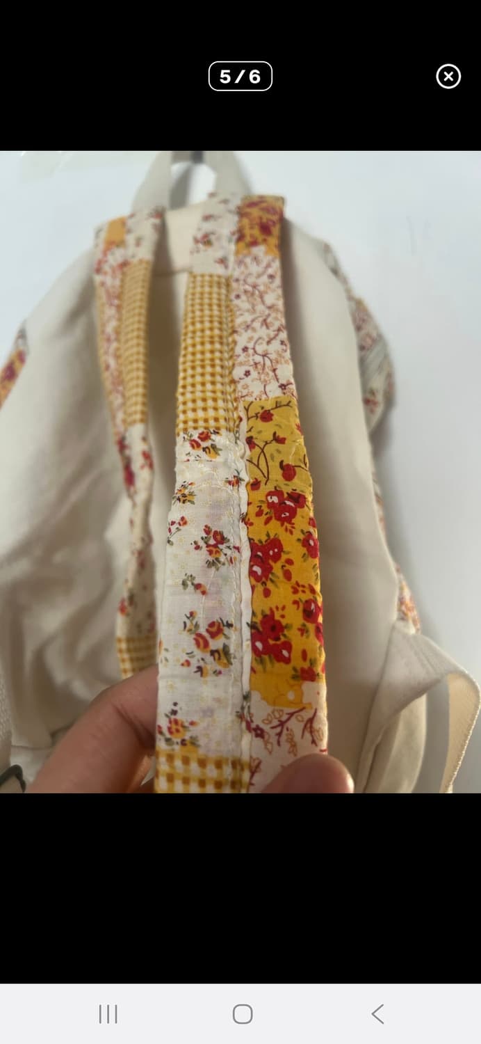 (마지막특가) 패치워크 백팩 모리걸 상품이미지5