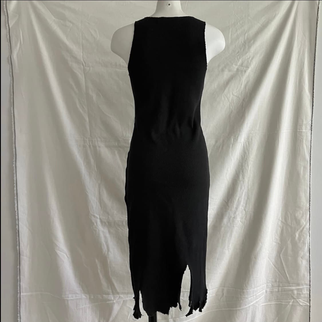 혜인서 fw18 distressed 저지 원피스 상품이미지4