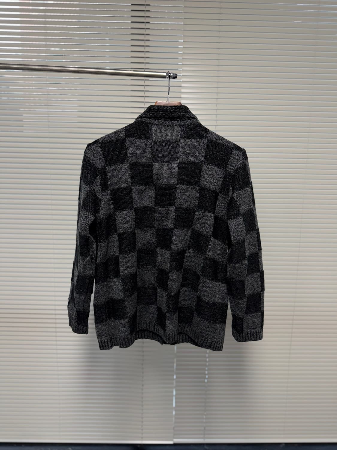 reveillon 체커보드 니트 자켓 상품이미지4