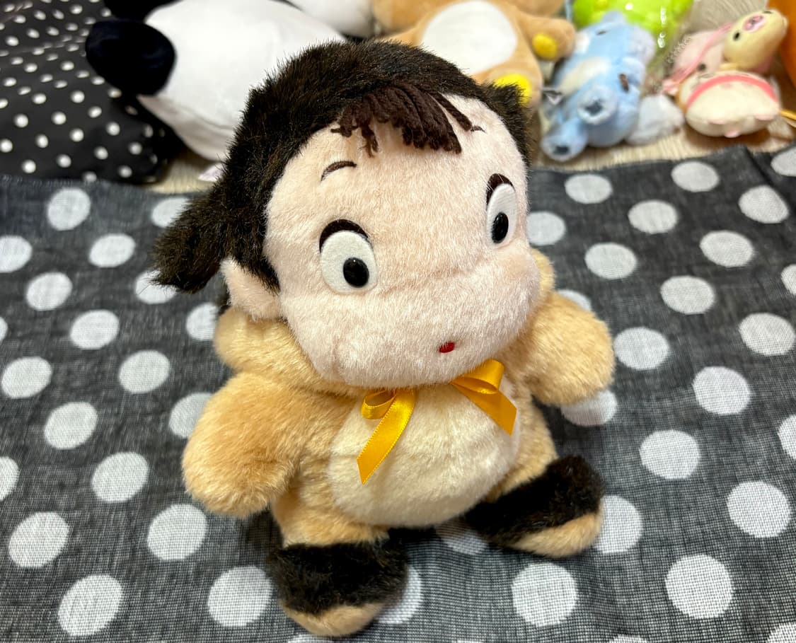 일본정품 지브리 이웃집 토토로 고양이버스 메이 인형 빈티지인형 상품이미지2