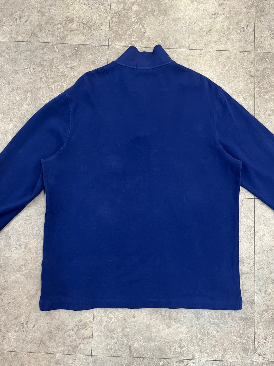 폴로 랄프로렌 반집업 니트 블루 L #csz4163 상품이미지8