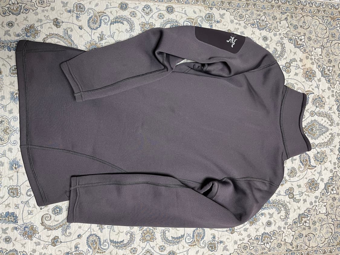 ARCTERYX RHO AR 기모 반집업  상품이미지3