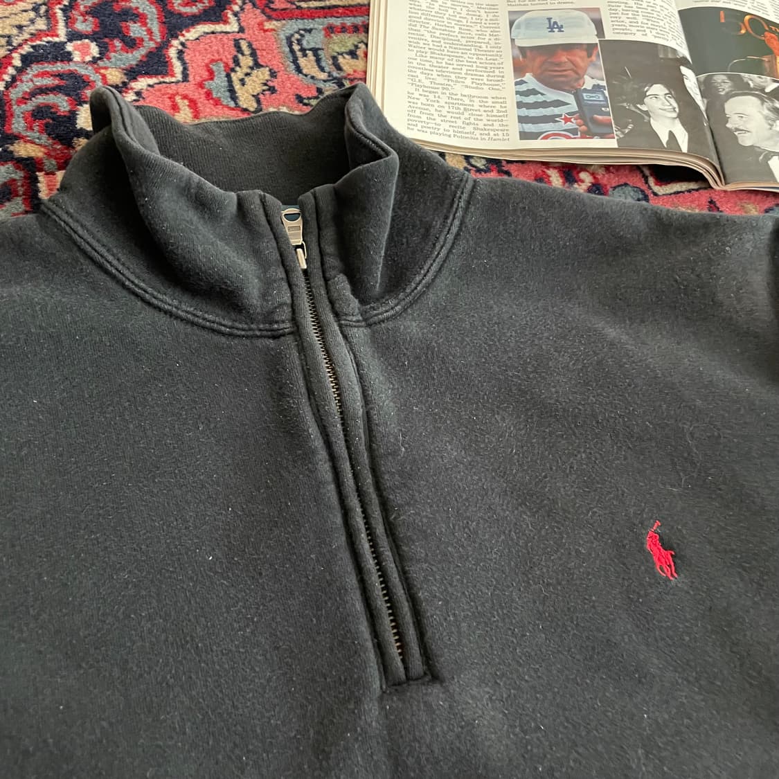 폴로 랄프로렌 하프집업 기모 상품이미지2