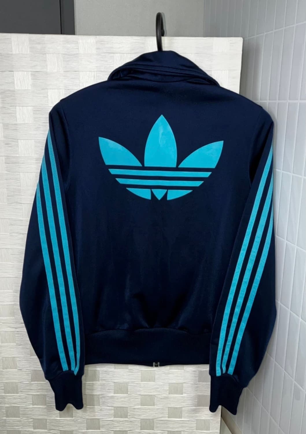 아디다스 트랙탑 져지 네이비 하늘 상품이미지2