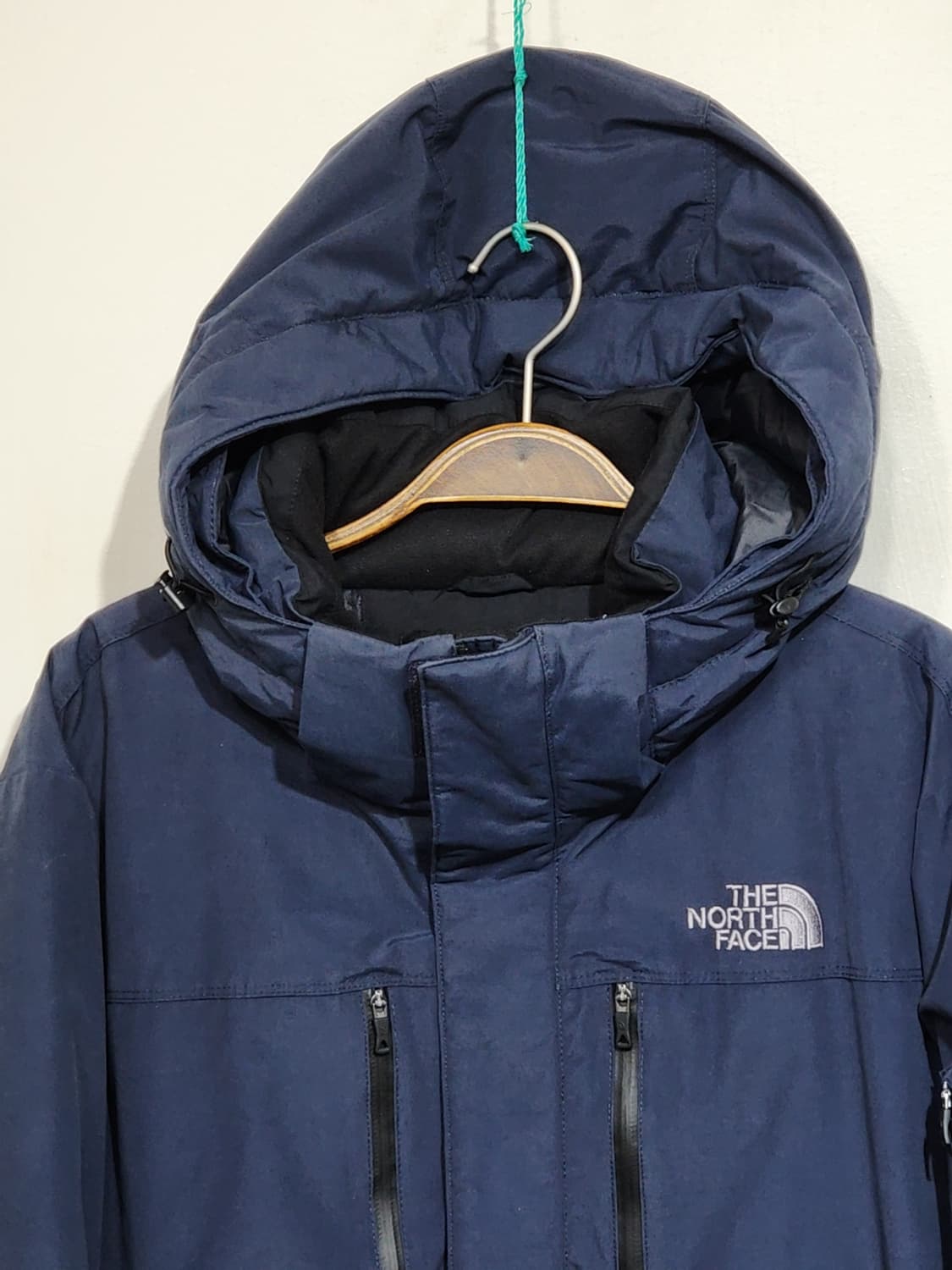 (95) 노스페이스 맥머도 패딩점퍼 네이비 구스다운 후드자켓  상품이미지2