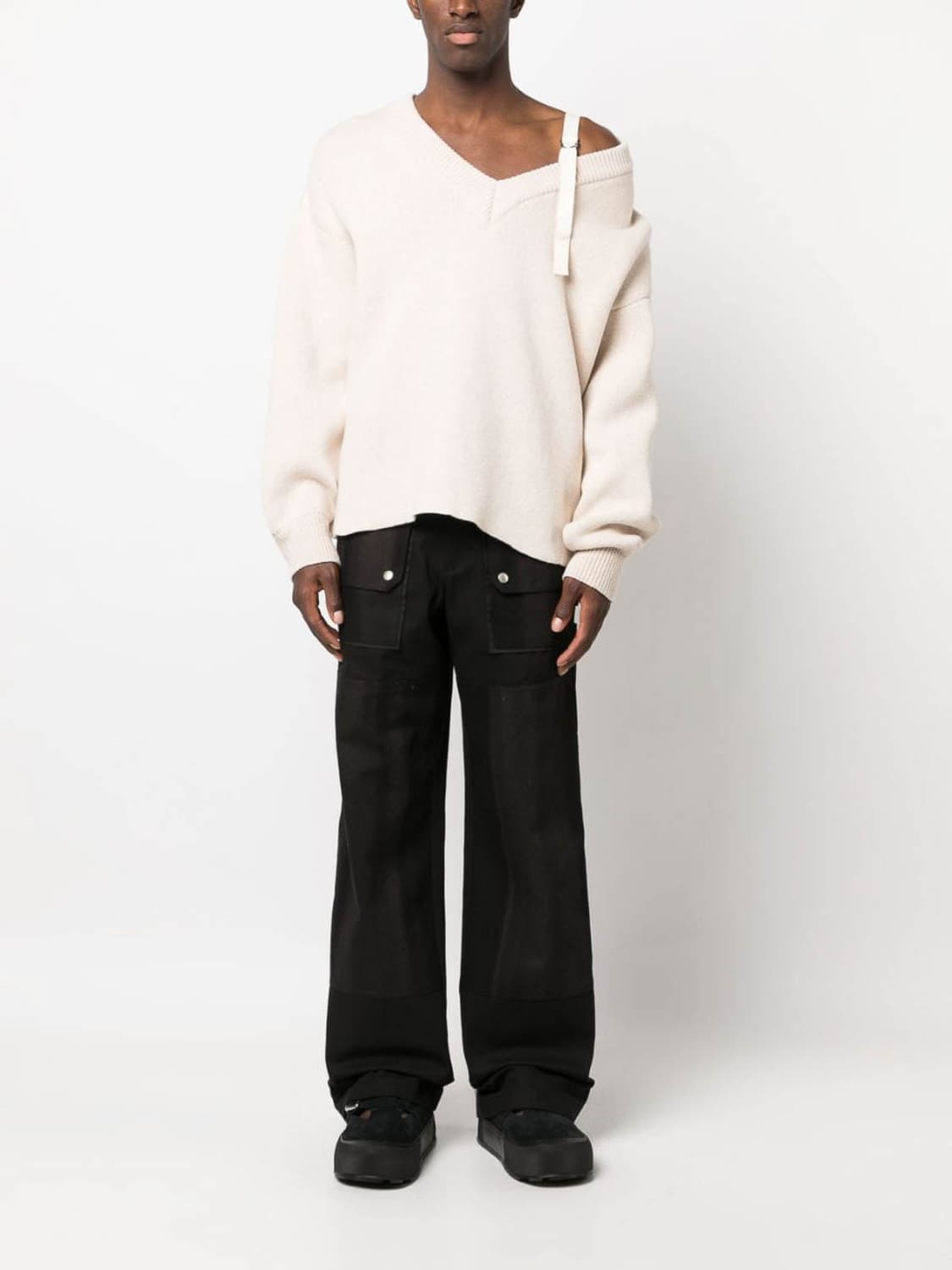 Jacquemus 자크뮈스 La Maille Sargas V넥 스웨터 상품이미지6