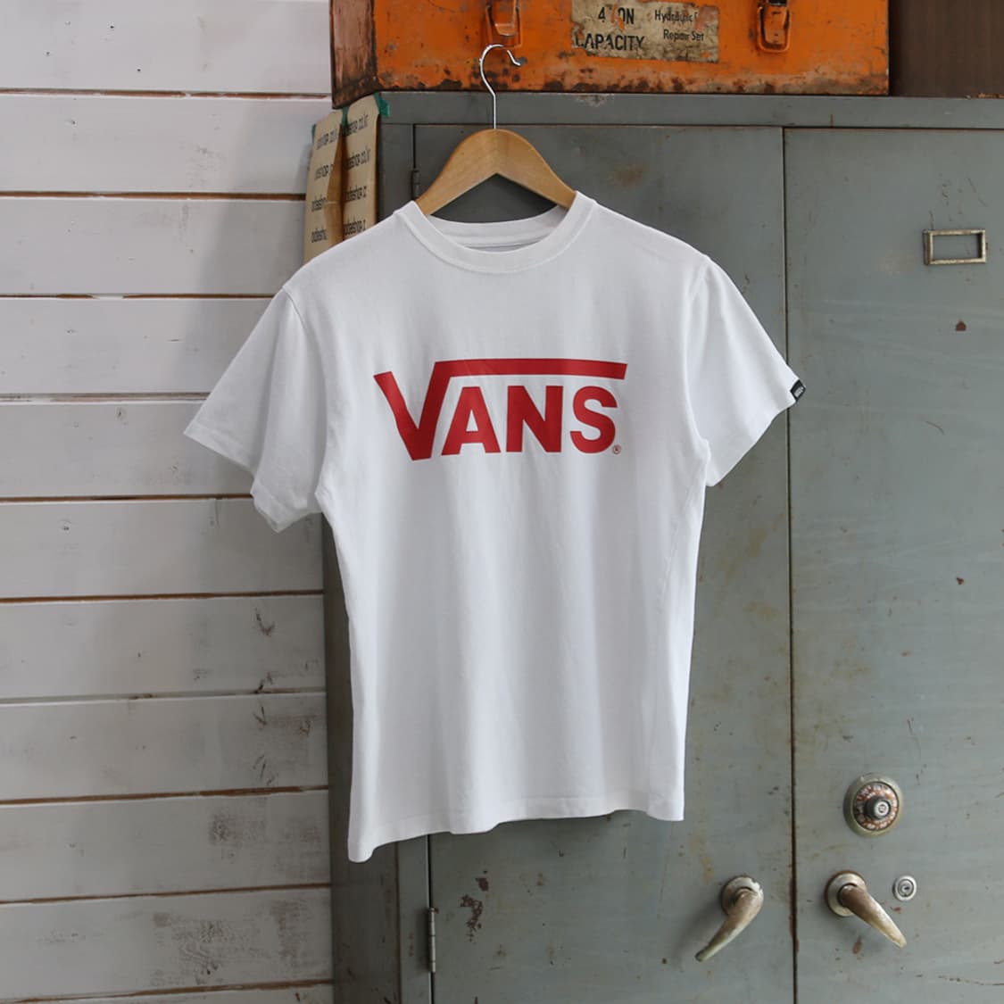 (착용컷) VANS 반팔 티셔츠 (남성용 95) 상품이미지1
