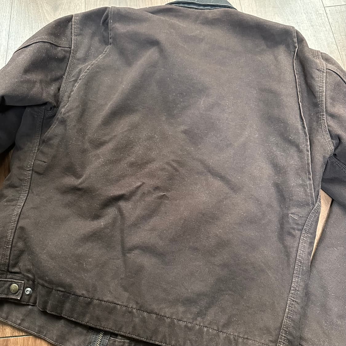 OG 빈티지 칼하트 디트로이트 J97 DKB 워크자켓 라지 상품이미지4