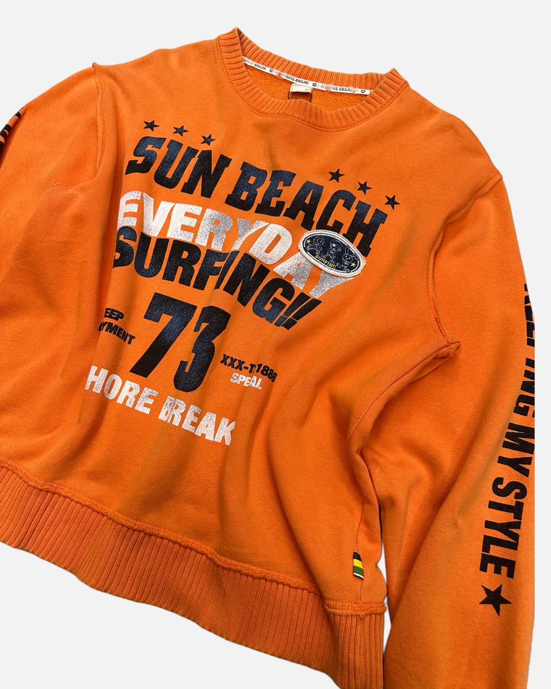 orenge surfer lettering sweatshirt 상품이미지2