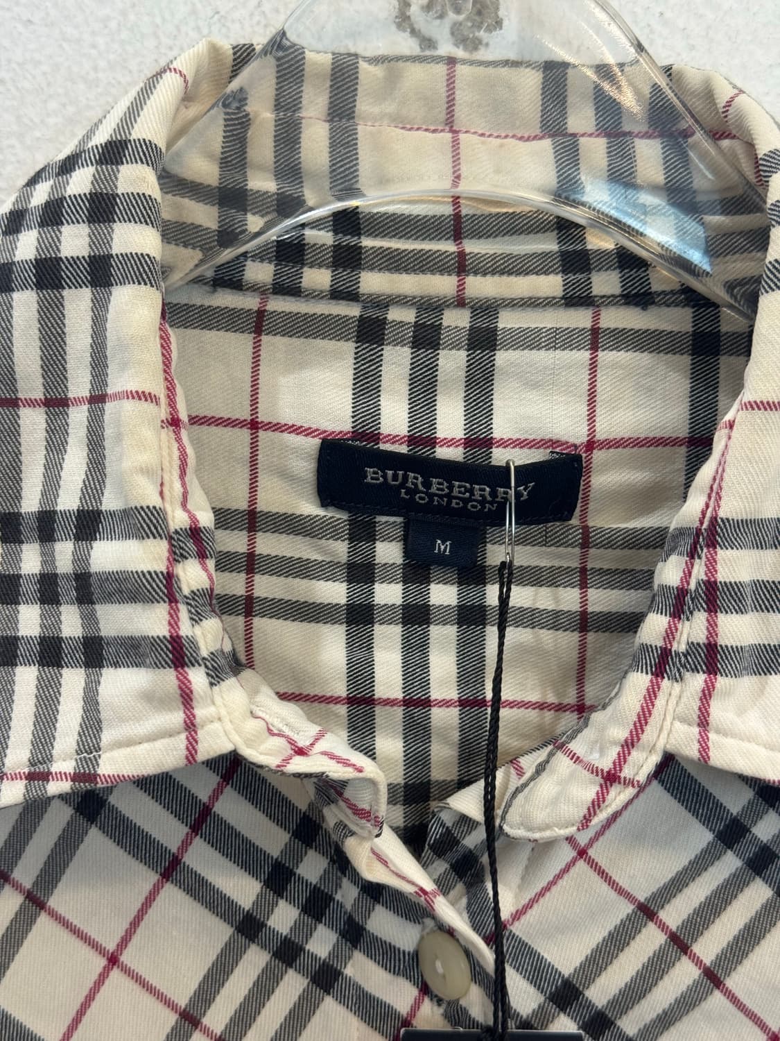 Burberry shirt checkered patterns  상품이미지4