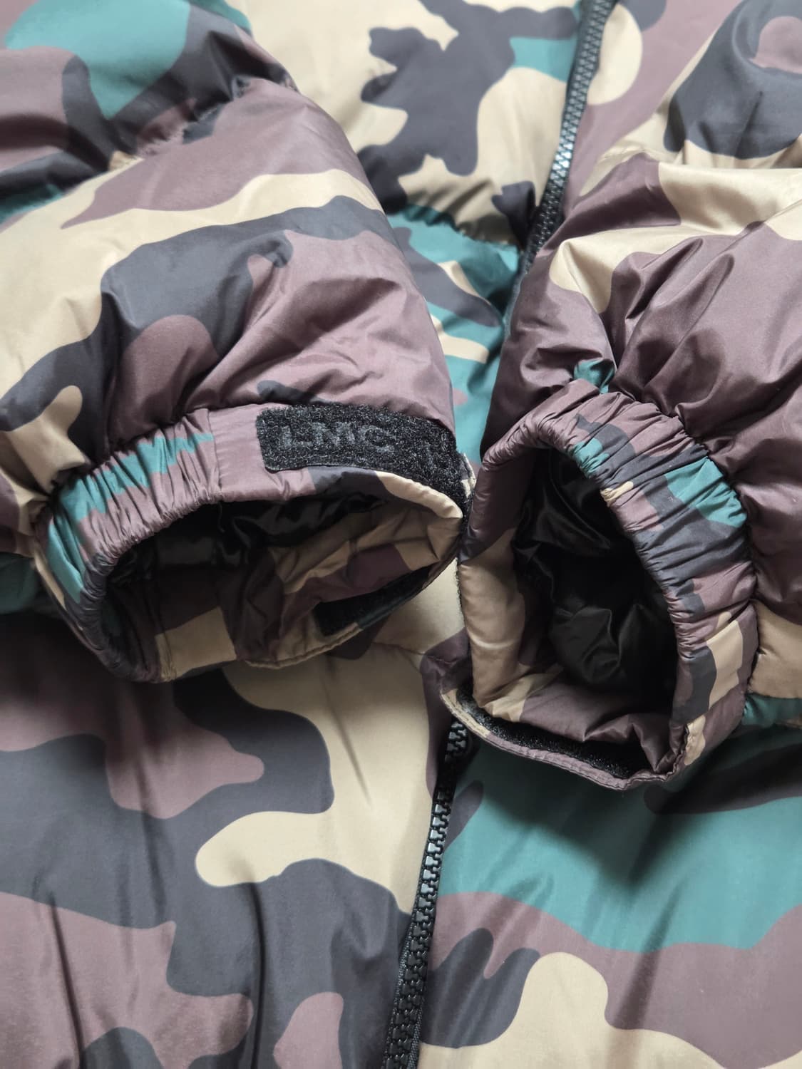 LMC OG PUFFER DUCK DOWN 눕시 카모 패딩 L 상품이미지5