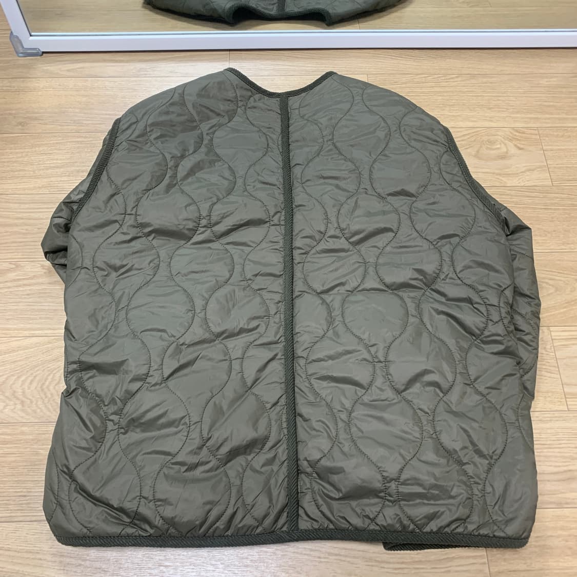 M)Awesome studio 깔깔이 퀼팅 자켓 상품이미지2