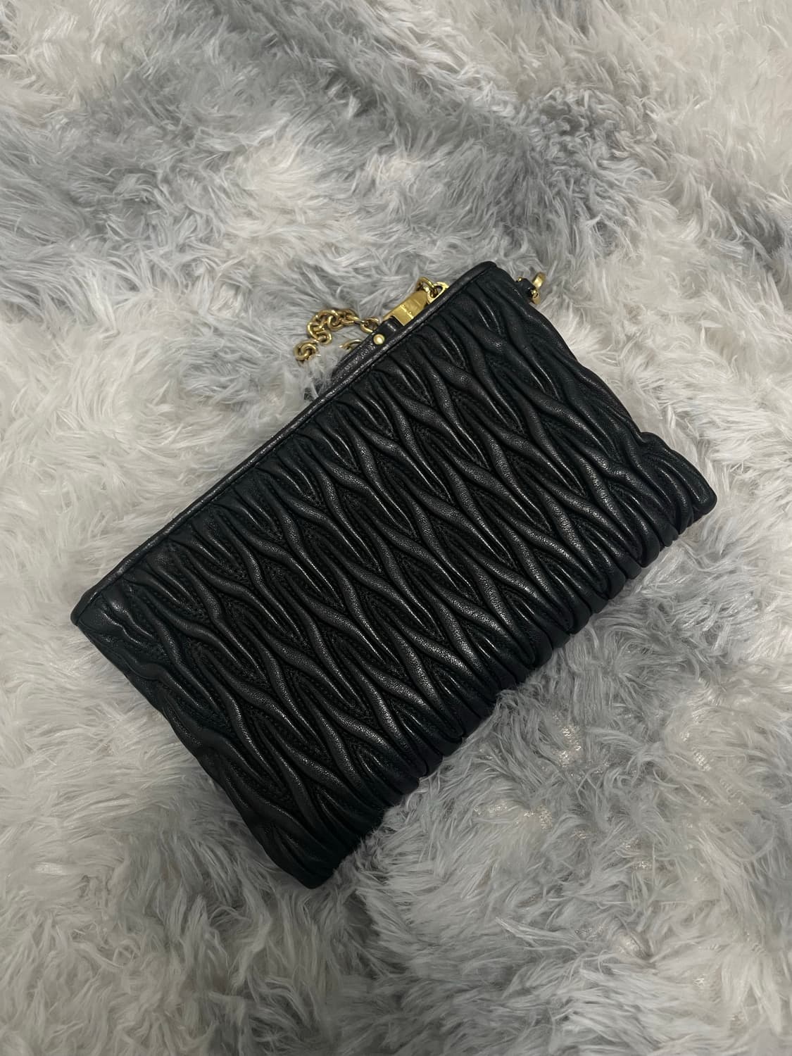 미우미우 마테라쎄 파우치 클러치 백 [os] 상품이미지2