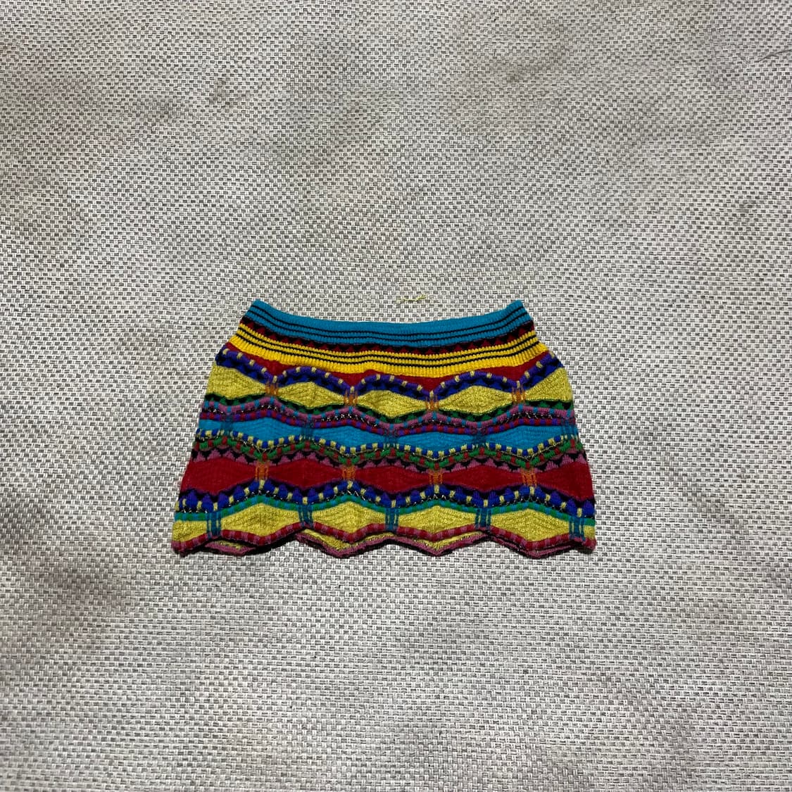 빈티지 레이어드 핸드메이드 스커트 짧치  상품이미지2