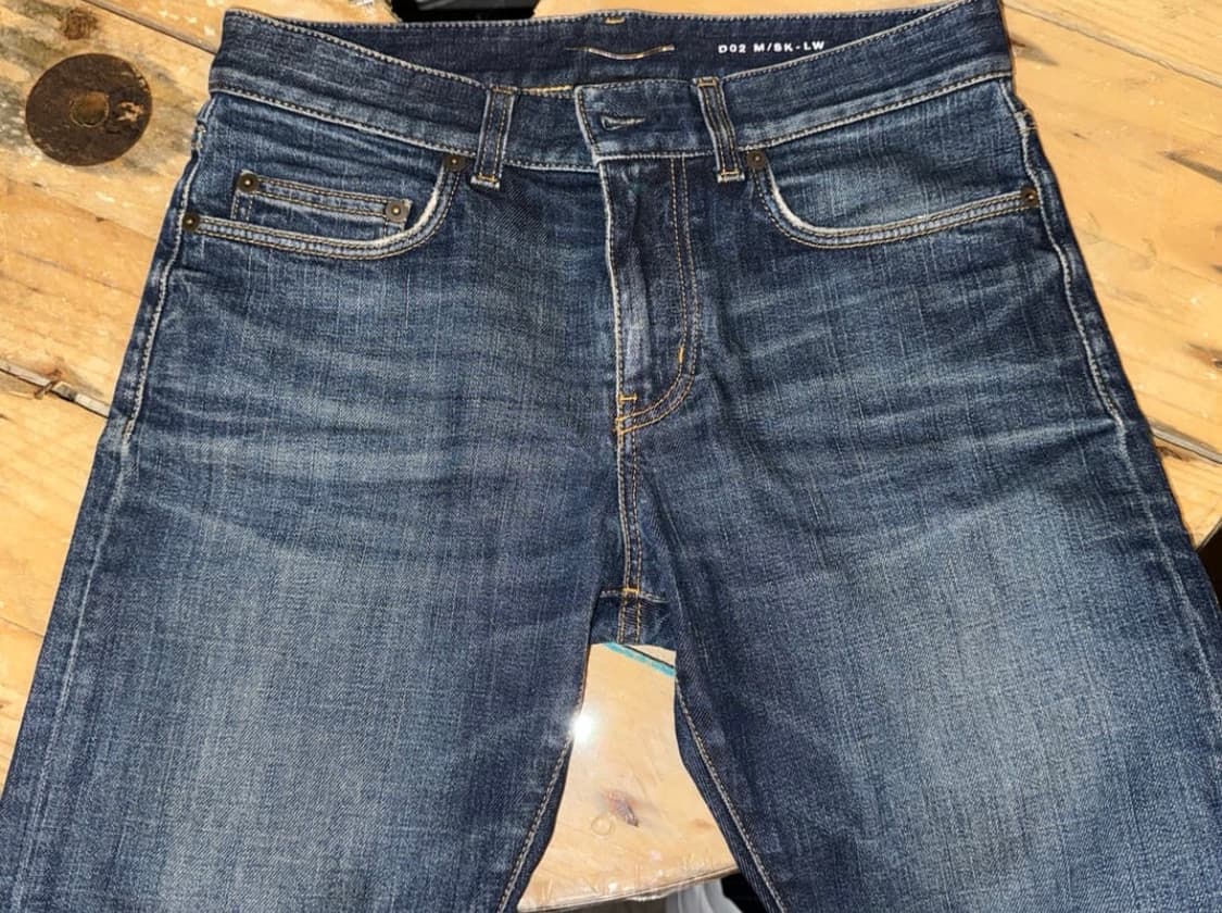 Saint Laurent D02 washed blue denim 상품이미지1