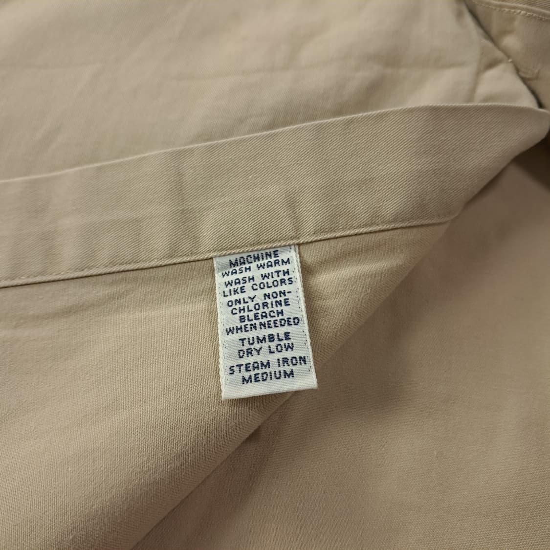 CK721 XL 폴로 90s 블레이크핏 베이지 반팔 셔츠 남방 상품이미지5