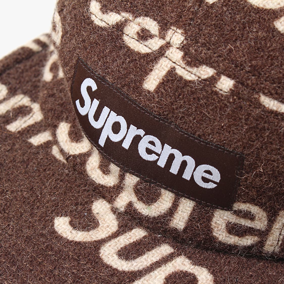  SUPREME X HARRIS TWEED "Brown Cap" 상품이미지3