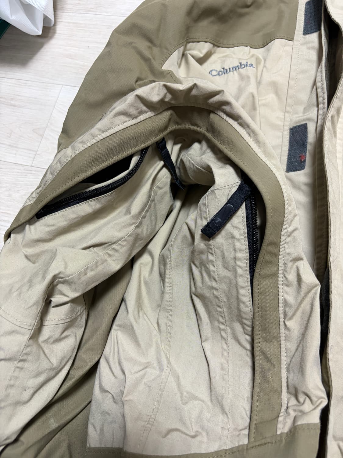 콜롬비아 옴니테크 바람막이 자켓 L 상품이미지5