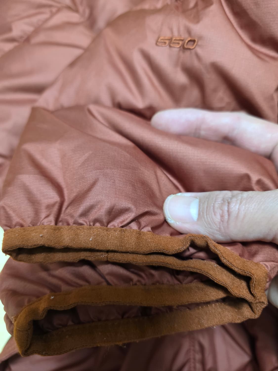 노스페이스 550 다운 패딩 L 상품이미지5