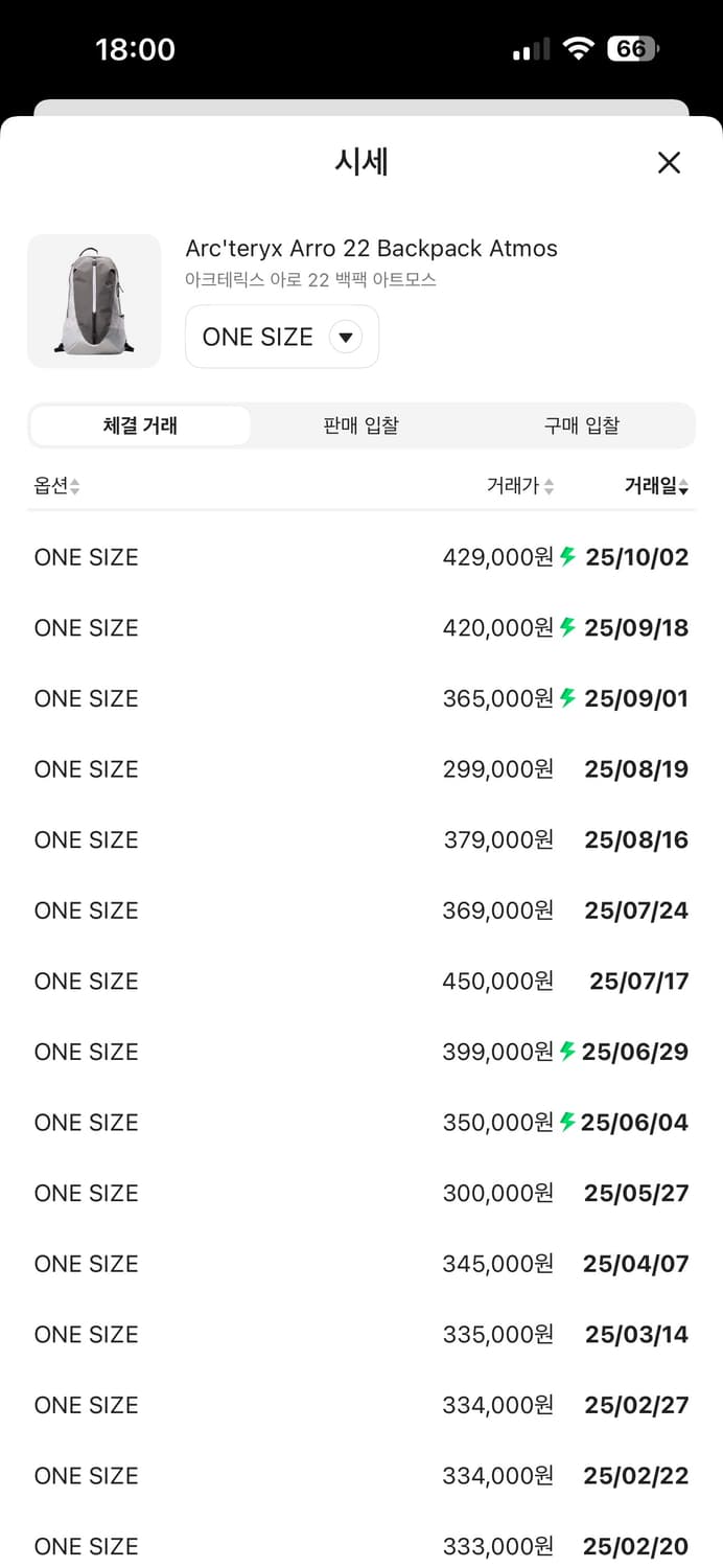 아로 22 — ATMOS / ABOFUX7473/민트급/ 상품이미지2