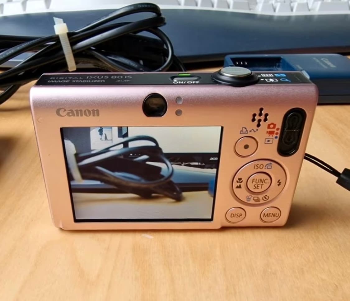 희귀!! CANON IXUS 80 핑크 캐논 익서스 80 빈티지 디카 상품이미지9