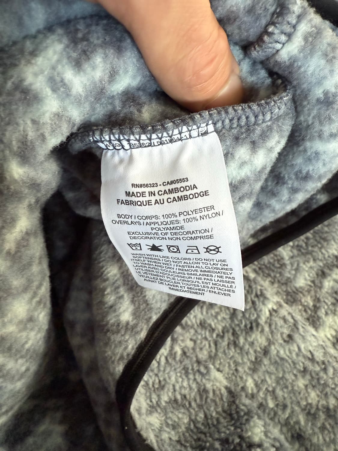 슈프림 나이키 풀오버 후리스 상품이미지5